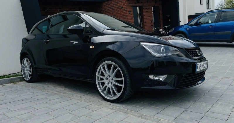 Seat Ibiza cena 28700 przebieg: 204000, rok produkcji 2012 z Limanowa małe 379